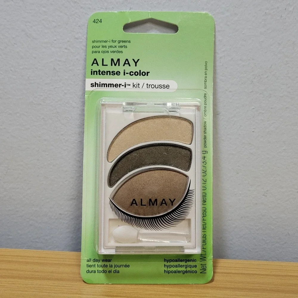 Almay Intense i-Color Shimmer-i Kit for Greens Eyeshadow 424 Sealed